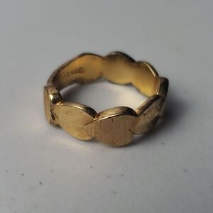 Vintage 18KT HGE Heart Ring